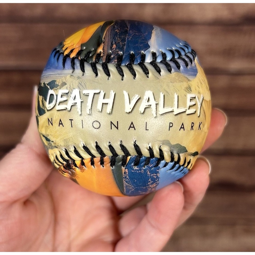 Death Valley National Park Nevada Souvenir Baseball Ball Rare Collectible